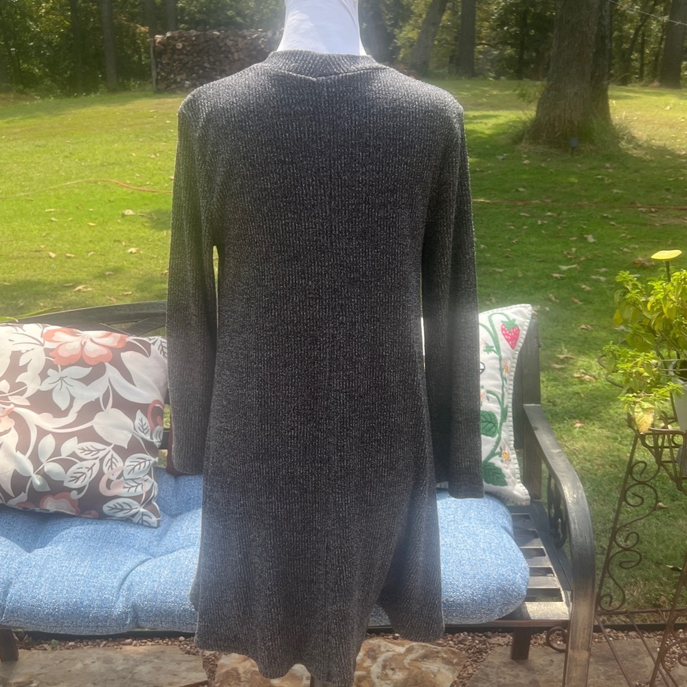Old Navy Charcoal Long Sleeve Sweater  Dress…….383-Hanger - Picture 5 of 11